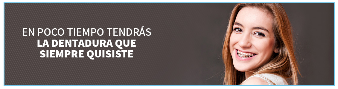 La ortodoncia rápida en Bogotá corrige los errores satisfactoriamente Adolescente femenina usando ortodoncia rápida en Bogotá
